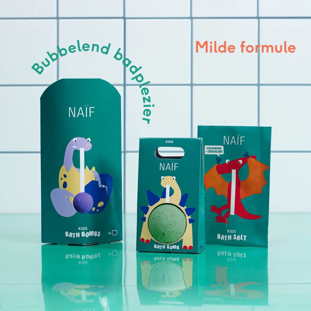 Naïf Kids Bruisbal Set - 4 Stuks 100g