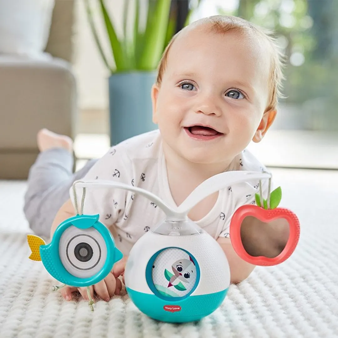 Tiny Love Tummy Time Muziekmobiel - Meadow Days - Blauw