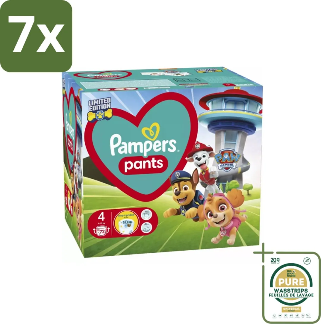 Pampers Pants Paw Patrol Maat 4
