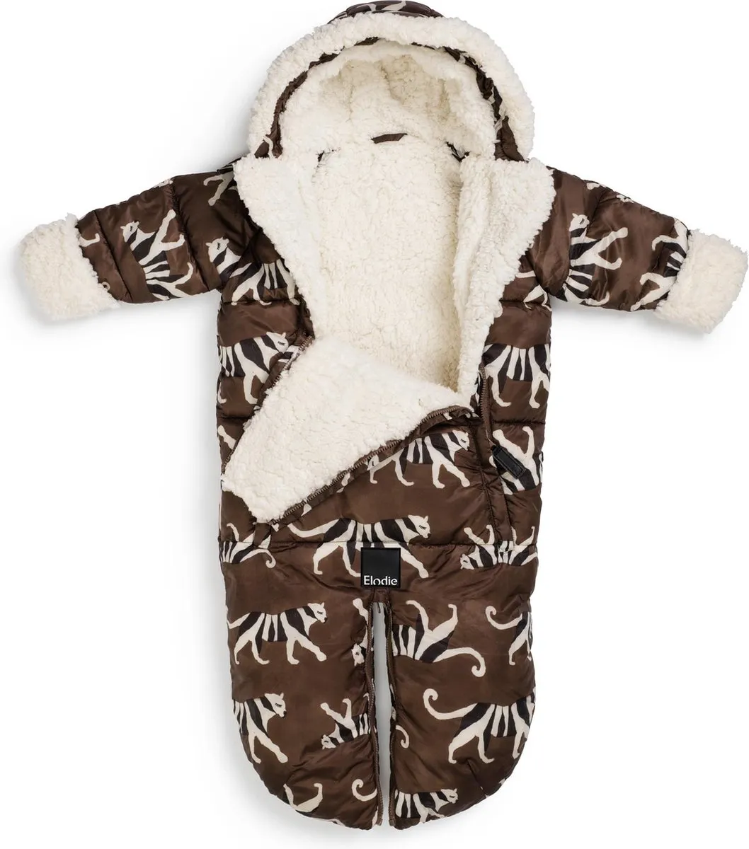 Elodie Baby Overall Skipak Voetenzak 0-6 Maanden - Wit
