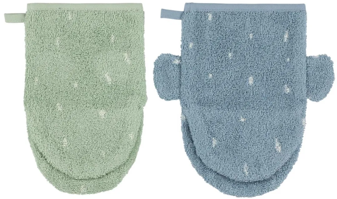 Trixie Washandje 2-pack - Biologisch Katoen - 14x22cm