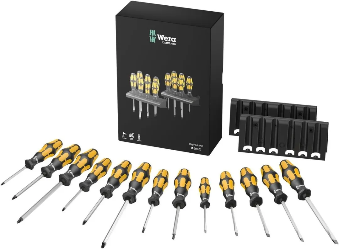 Wera Big Pack 900 Schroevendraaierset - 13-delig - MPN 5133285001
