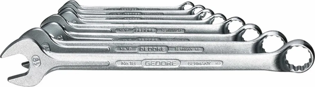 Gedore Ringsteeksleutelset 8-delig 8-19mm Metrisch