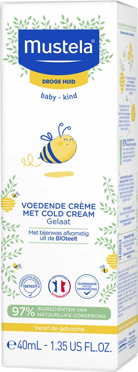 Mustela Nourishing Cream met Cold Cream - 40ml