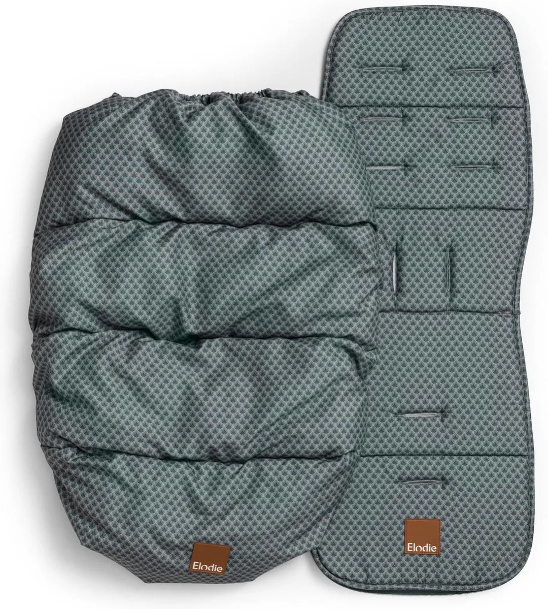 Elodie 2-in-1 Voetenzak Inlegkussen Turquoise Nouveau