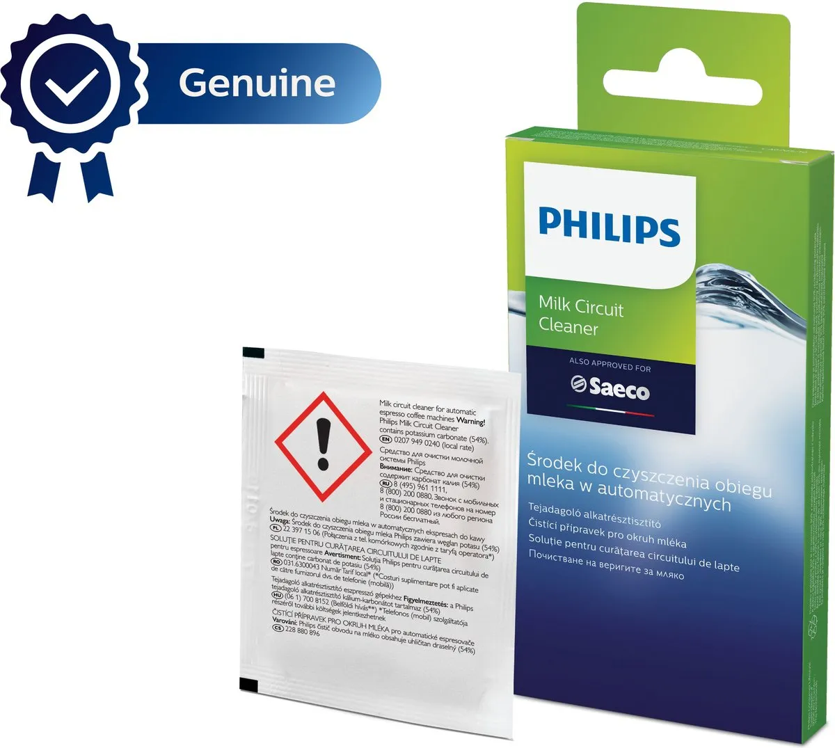 Philips Saeco Melkcircuitreiniger CA6705/60 - 6 Stuks