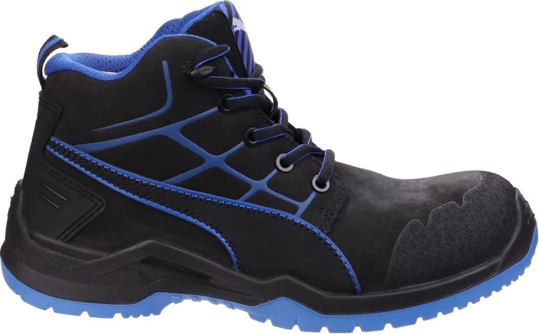 PUMA Krypton S3 ESD 634200 Veiligheidsschoen - Zwart/Blauw