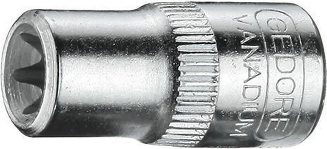 Gedore Torx DIN3120-C Dopsleutel 1/4" E8x25mm