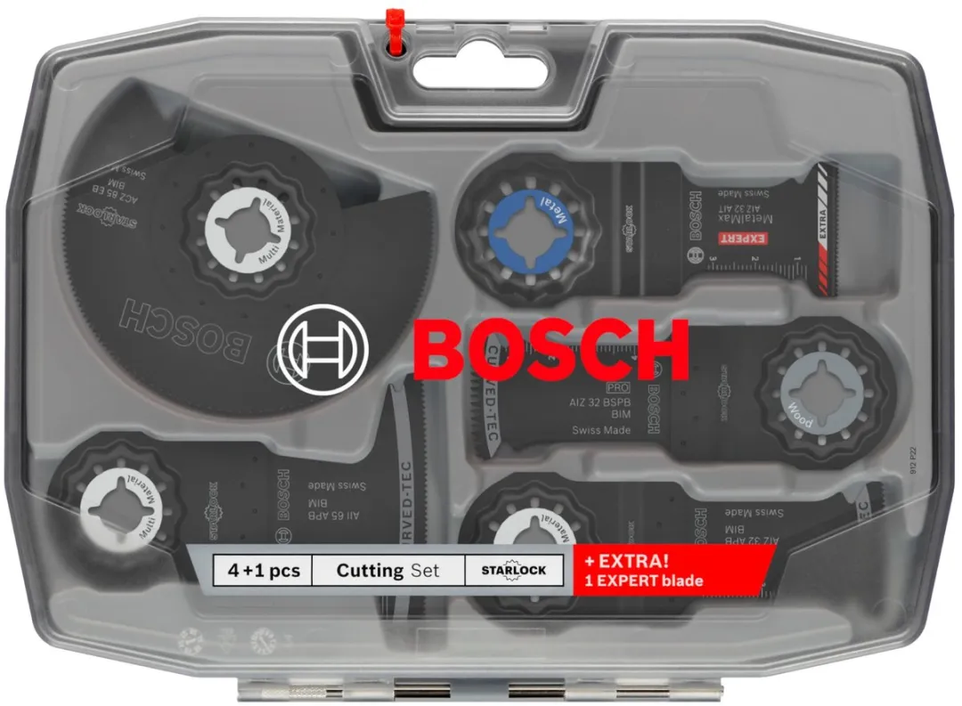 Bosch Professional Zaagset 2608669093 - 6-delig - Oscillerend multitool