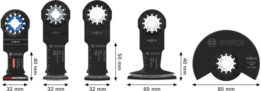Bosch Professional Zaagset 2608669093 - 6-delig - Oscillerend multitool