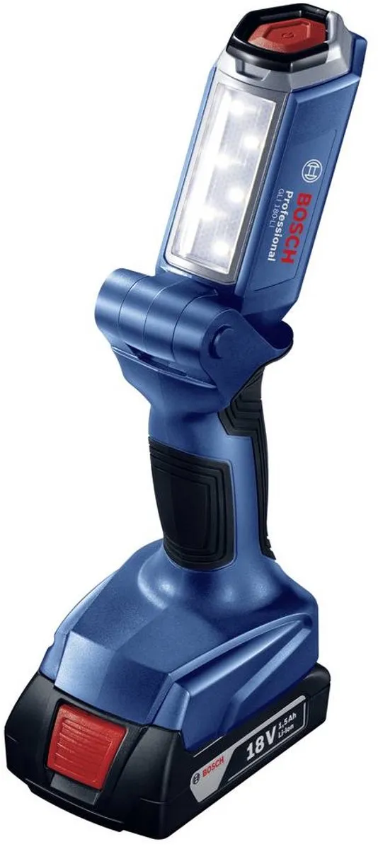 Bosch Professional GLI 18V-300 Acculamp - 6 Lichtpunten - Zwart - afbeelding 6 van 6