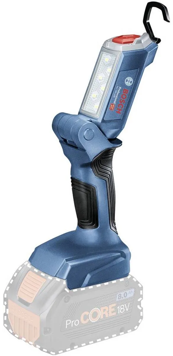 Bosch Professional GLI 18V-300 Acculamp - 6 Lichtpunten - Zwart