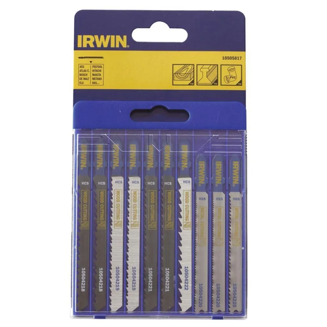 Irwin Metaal & Hout Decoupeerzaagblad 10505817 - 10 Stuks