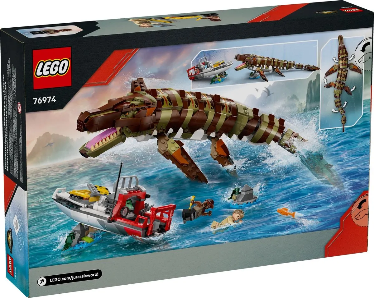 LEGO 76974 Mosasaurussen Bootmissie - 858 Stukken - afbeelding 6 van 6