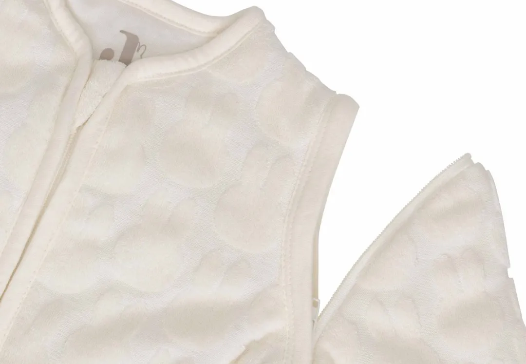 Jollein x Nijntje Miffy Slaapzak Winter 60cm - Afritsbare mouw - Miffy Jacquard Ivory