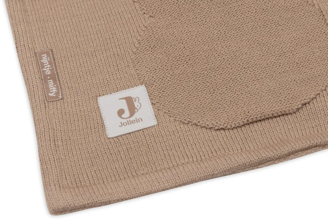 Jollein Baby Deken Wieg Miffy Biscuit/Velvet 75x100cm
