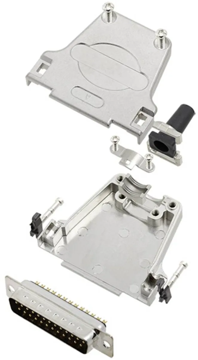 Tru Components TCDTZF25DMPK D-sub Male Connector 25-polig