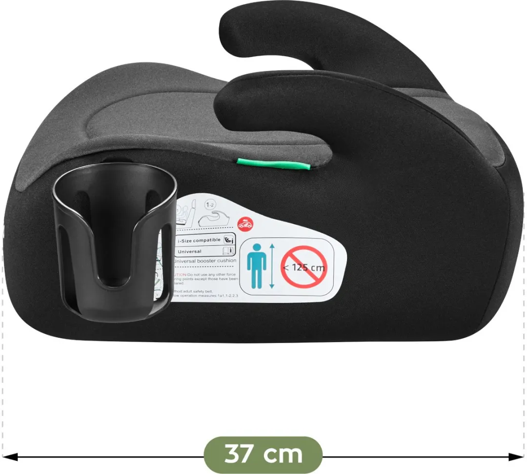 Tulano Cabby 20 Autostoel Verhoger i-Size 125–150cm Grijs