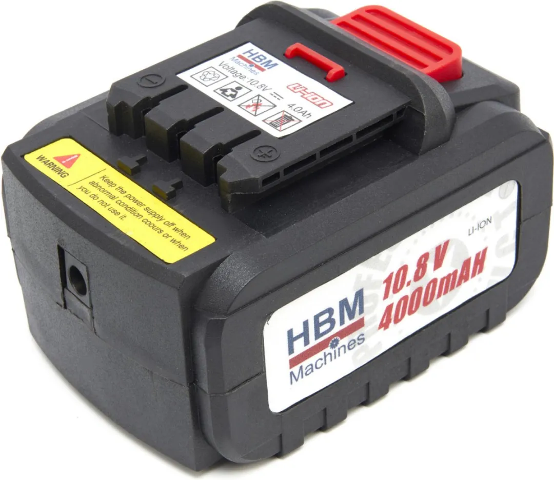 HBM Profi 10.8V Vlechtmachine - 4.0Ah - 2 Accu's