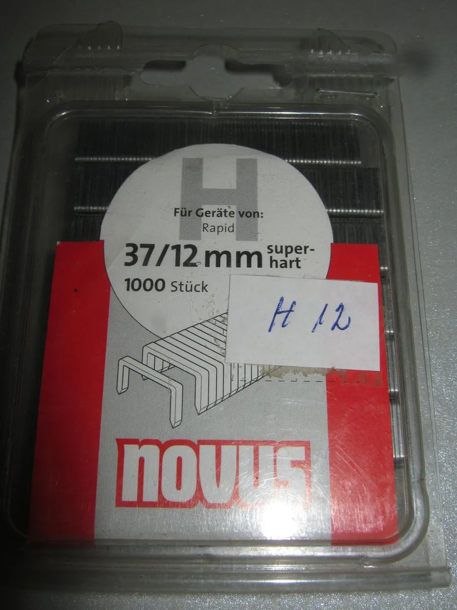 Novus Nietjes Gegalvaniseerd 37/12mm
