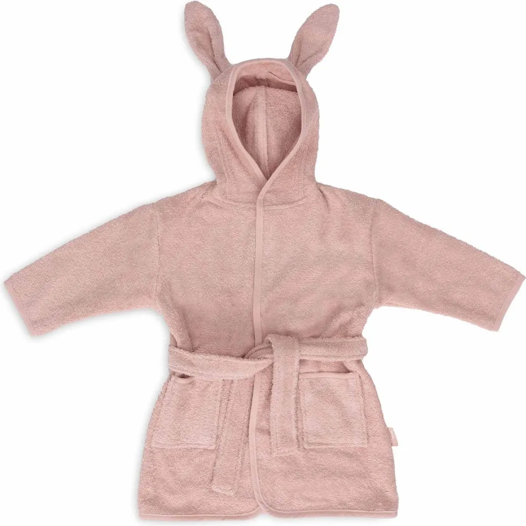 Jollein Baby Badjas Badstof 1-2 Jaar Wilde Rose