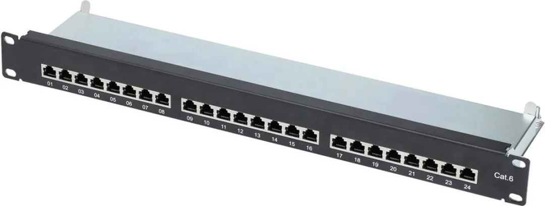 Renkforce RF-4277937 Netwerkpatchpaneel 24 Poorten CAT 6