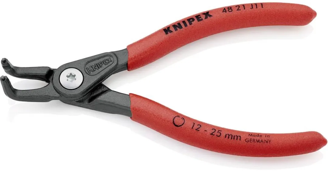 Knipex Borgveertang 48 21 J11 130mm - 12-25mm - Zwart/Rood