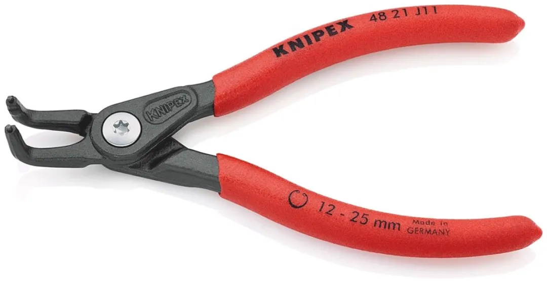 Knipex Borgveertang 48 21 J11 130mm - 12-25mm - Zwart/Rood