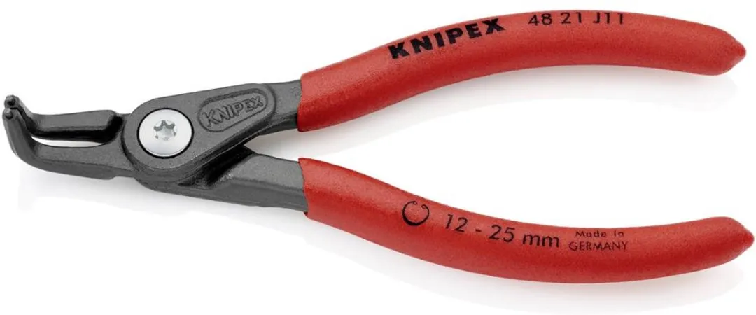 Knipex Borgveertang 48 21 J11 130mm - 12-25mm - Zwart/Rood