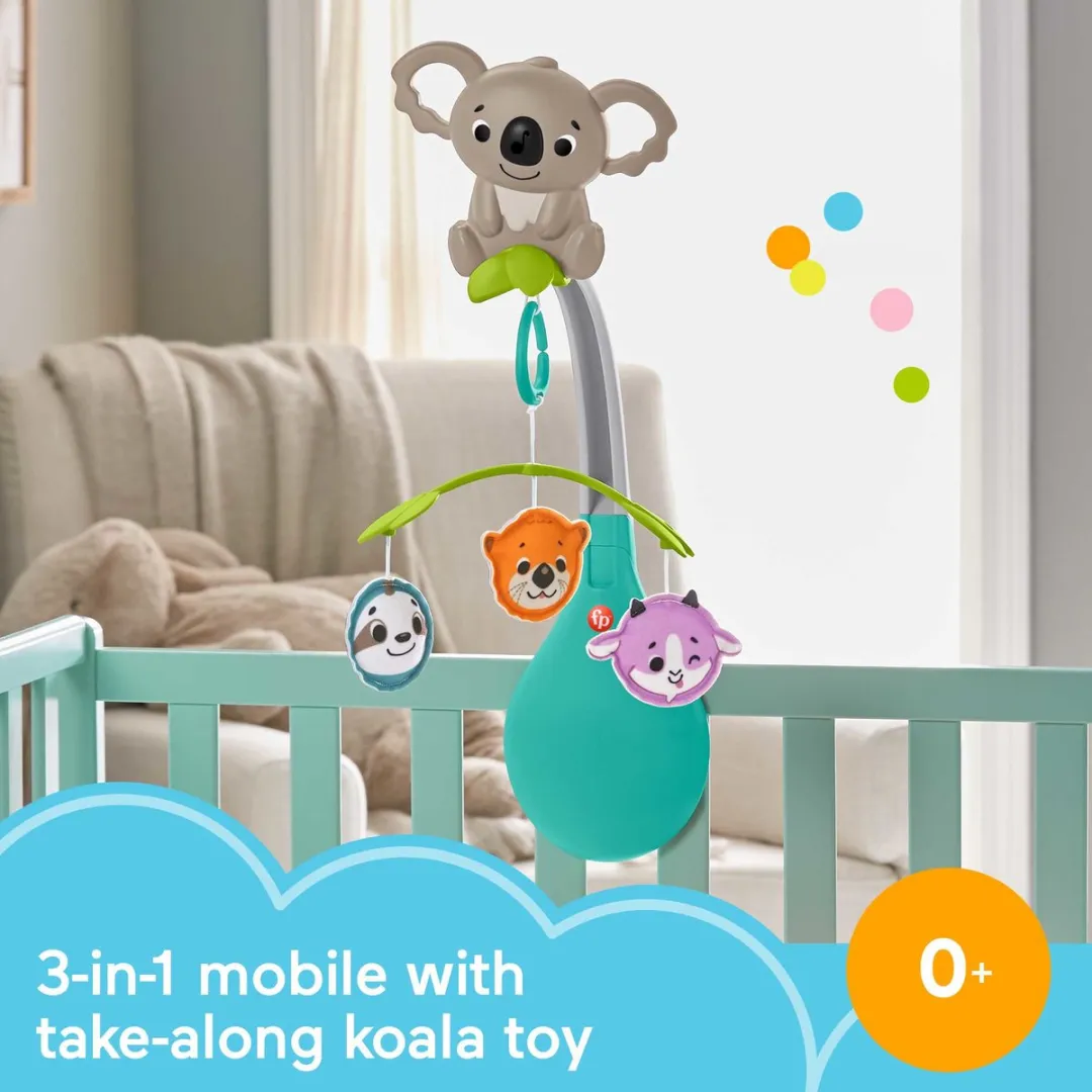 Fisher Price 3-in-1 Mobiel Koala - Blauw