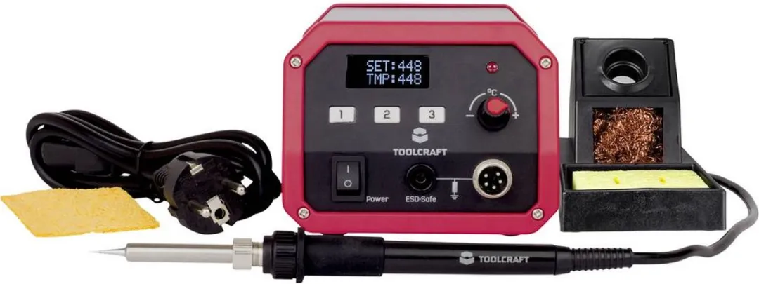 TOOLCRAFT ST-100D Digitaal Soldeerstation 100W