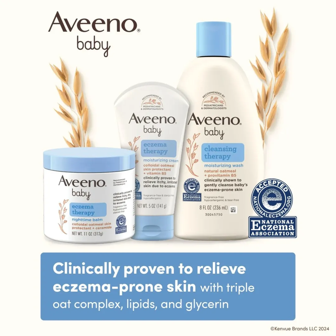 Aveeno Baby Eczema Therapy Verzachtende Babycrème 354ml