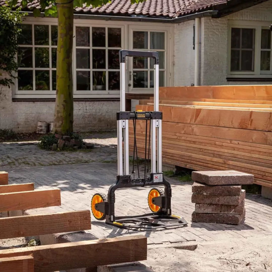 Stanley FXWT-706 Opvouwbare Steekwagen - 125kg - Zwart/Geel