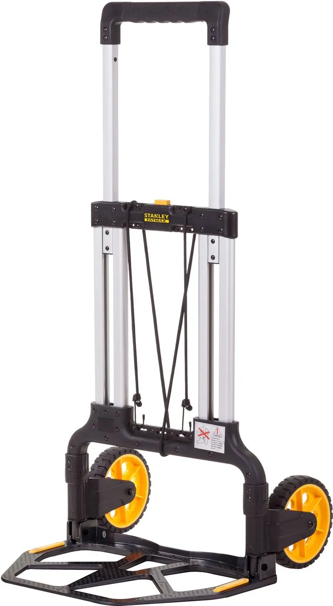 Stanley FXWT-706 Opvouwbare Steekwagen - 125kg - Zwart/Geel