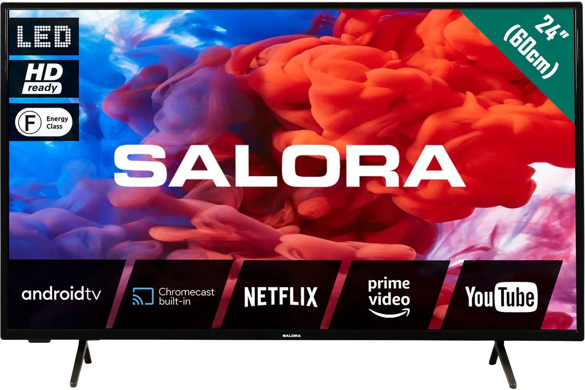 Salora 24HA220 24 inch HD LED TV - Blauw