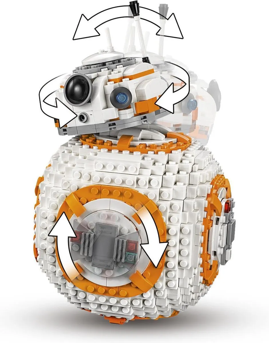 LEGO Star Wars BB-8 75187 - 1106 Stukken - Wit