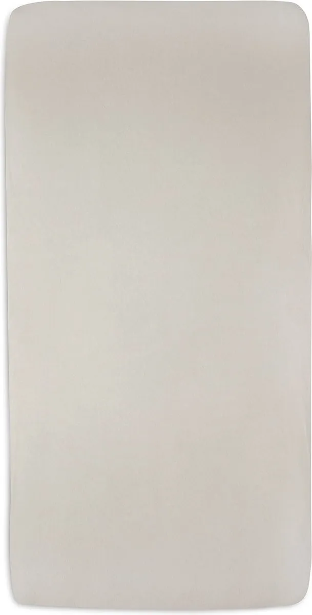 Jollein Baby Hoeslaken Jersey Ivory/Nougat - 2 Stuks 60x120cm
