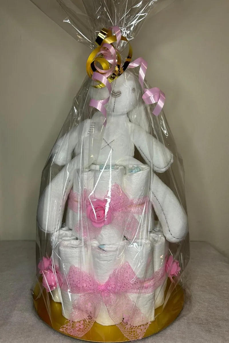 Pampers Luiertaart Meisje - Roze