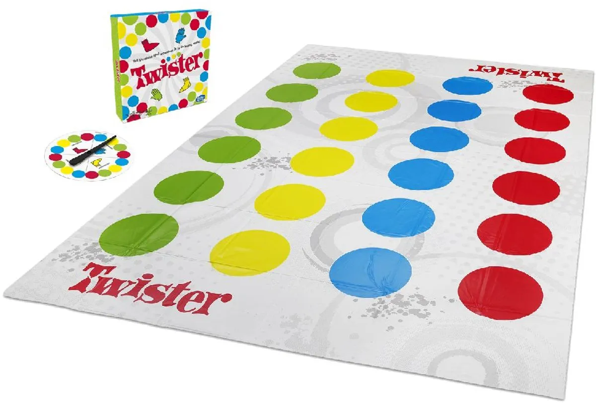 Hasbro Twister Classic Partyspel - 24 Spelers