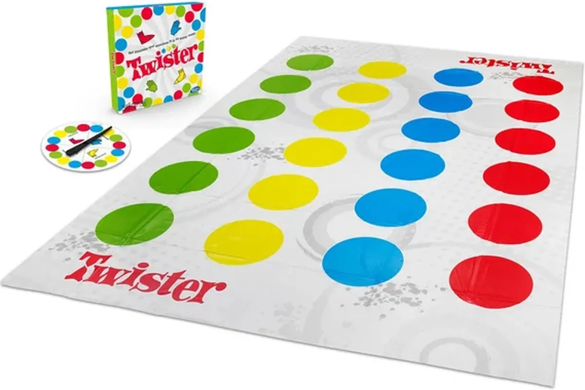 Hasbro Twister Classic Partyspel - 24 Spelers