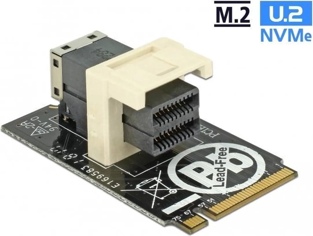 Delock 63918 Mini-SAS Interfacekaart - Zwart