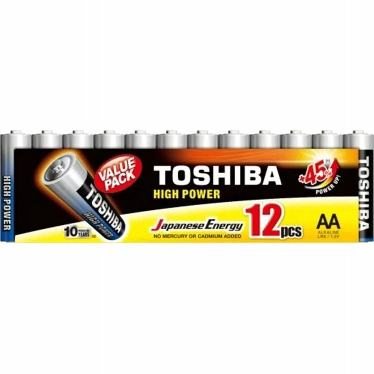 Toshiba R6ATPACK12 AA Batterijen