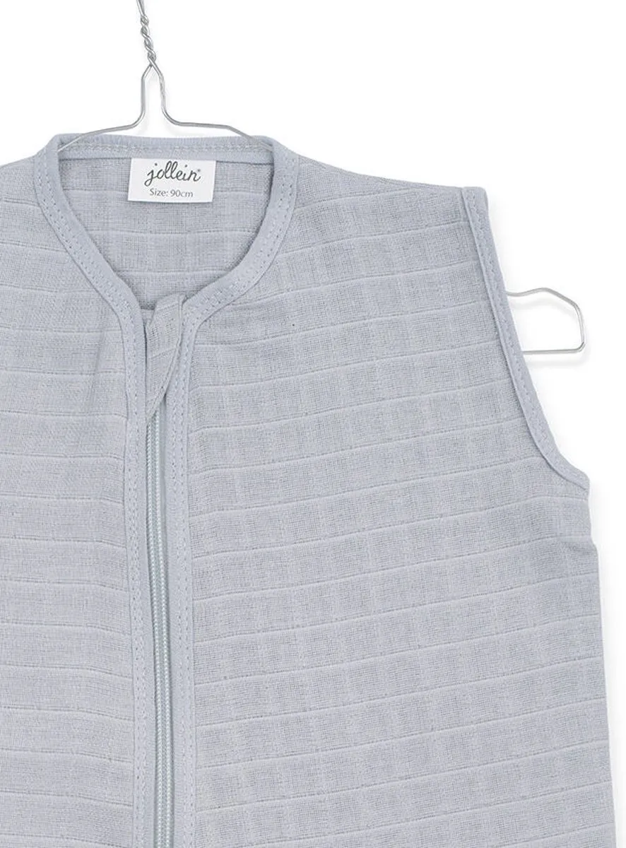 Jollein Zomerslaapzak Baby Hydrofiel 70cm - Soft Grey - afbeelding 6 van 6