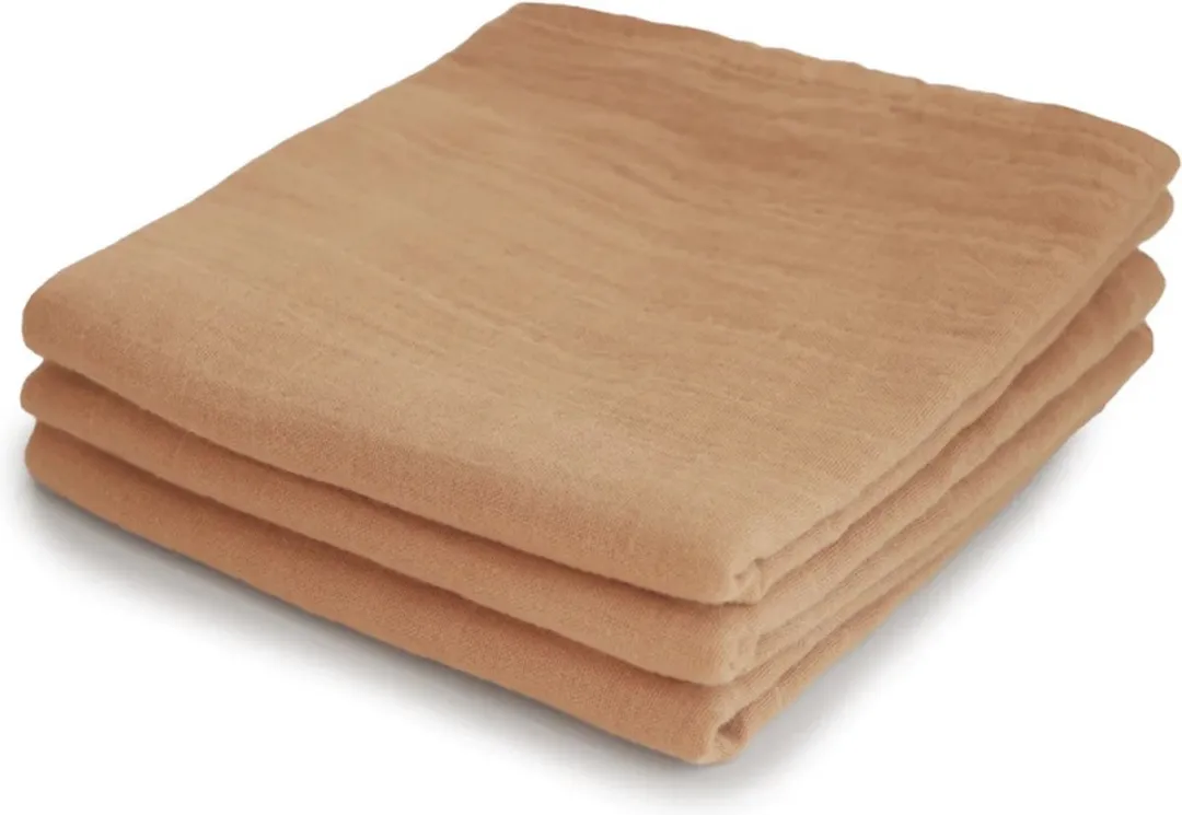 Mushie Multidoek Muslin Fall Geel