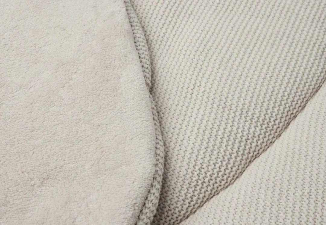 Jollein Boxkleed Rond Basic Knit 95cm - Katoen