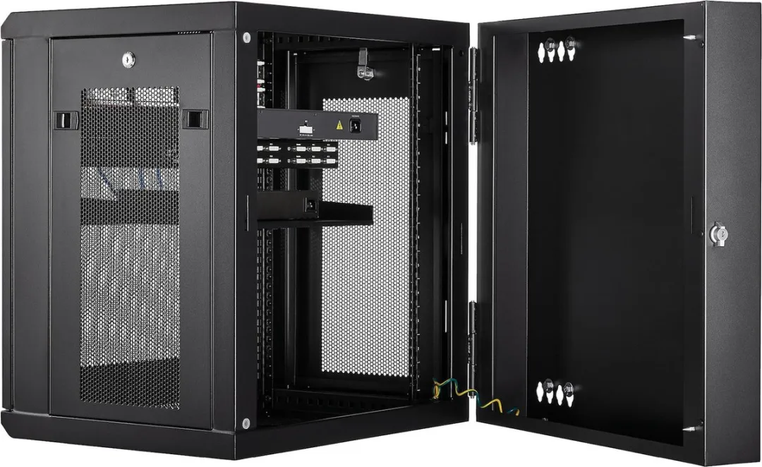 Startech RK12WALHM 12U Netwerk Cabinet - 40cm Diep - Zwart