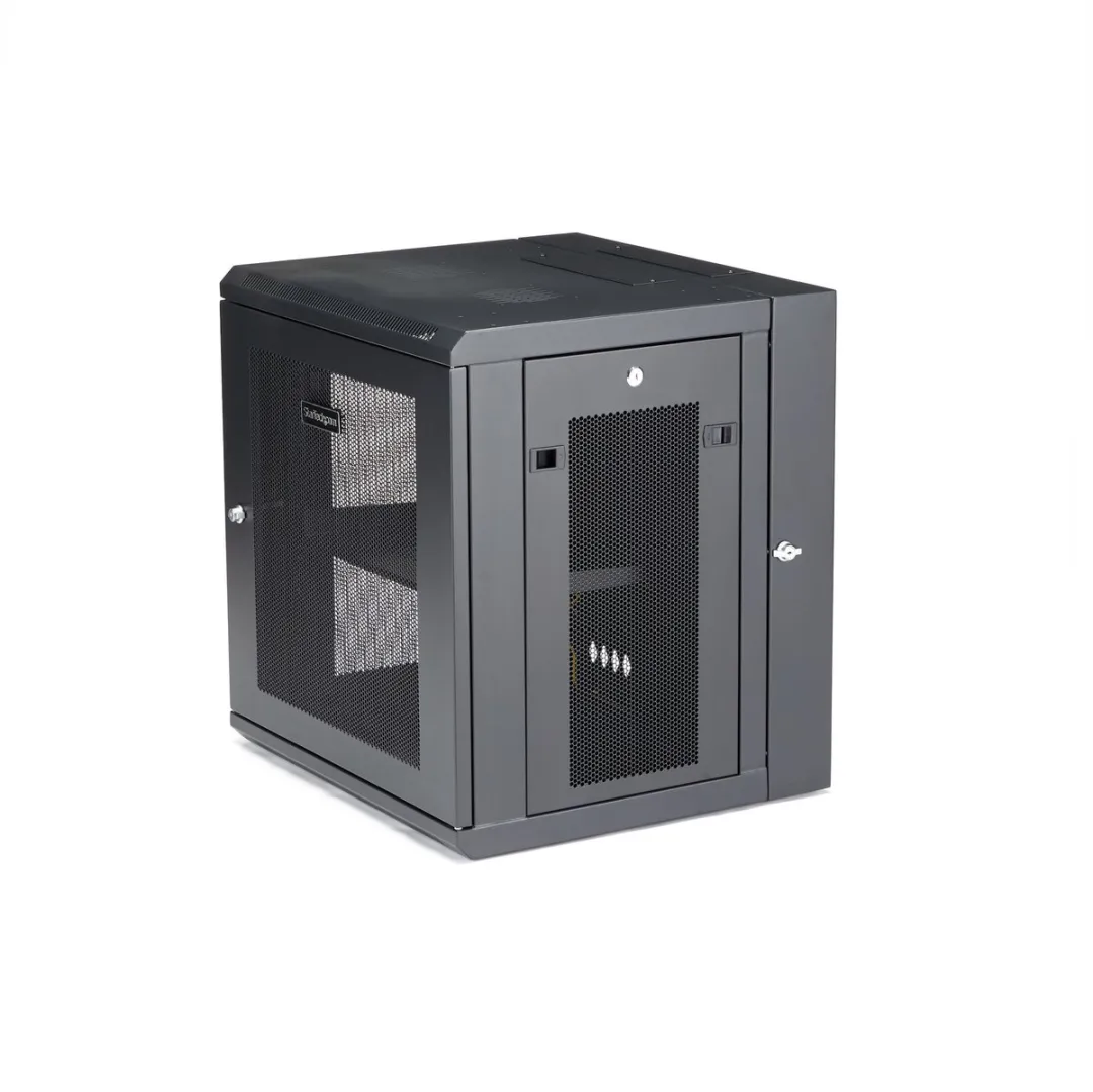 Startech RK12WALHM 12U Netwerk Cabinet - 40cm Diep - Zwart