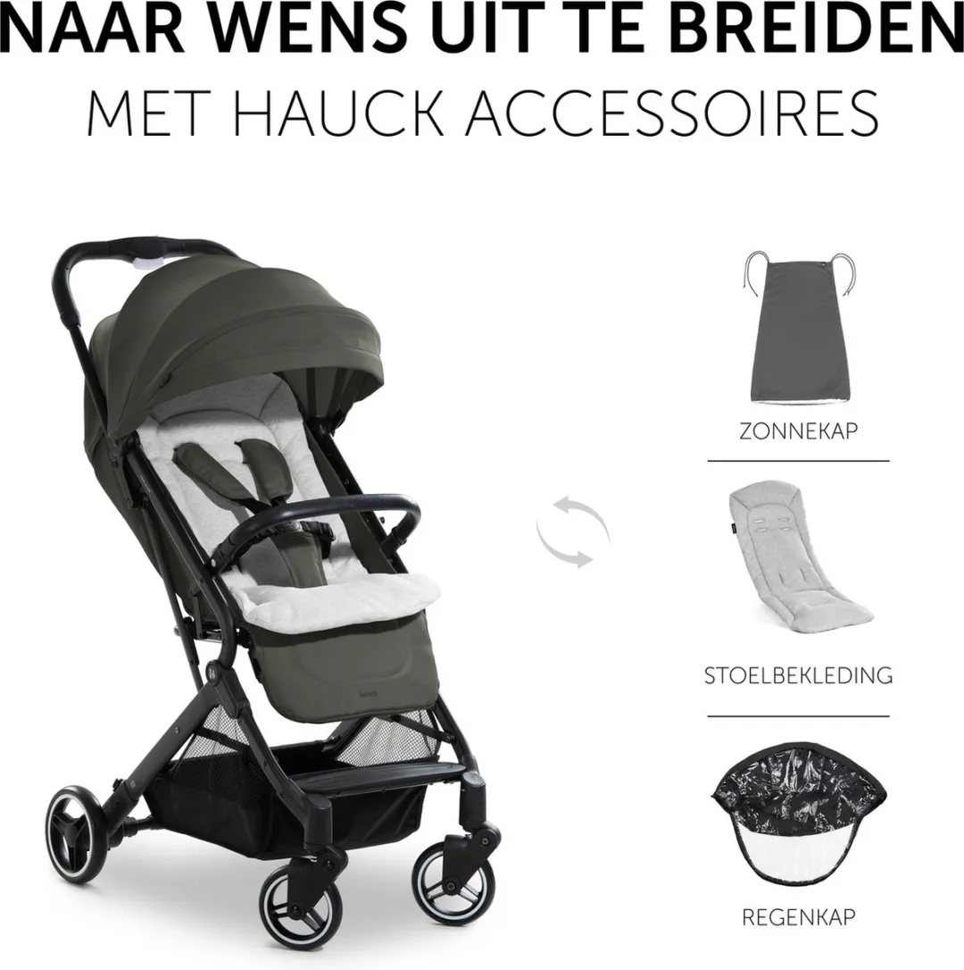 Hauck Travel N Care Buggy Dark Olive