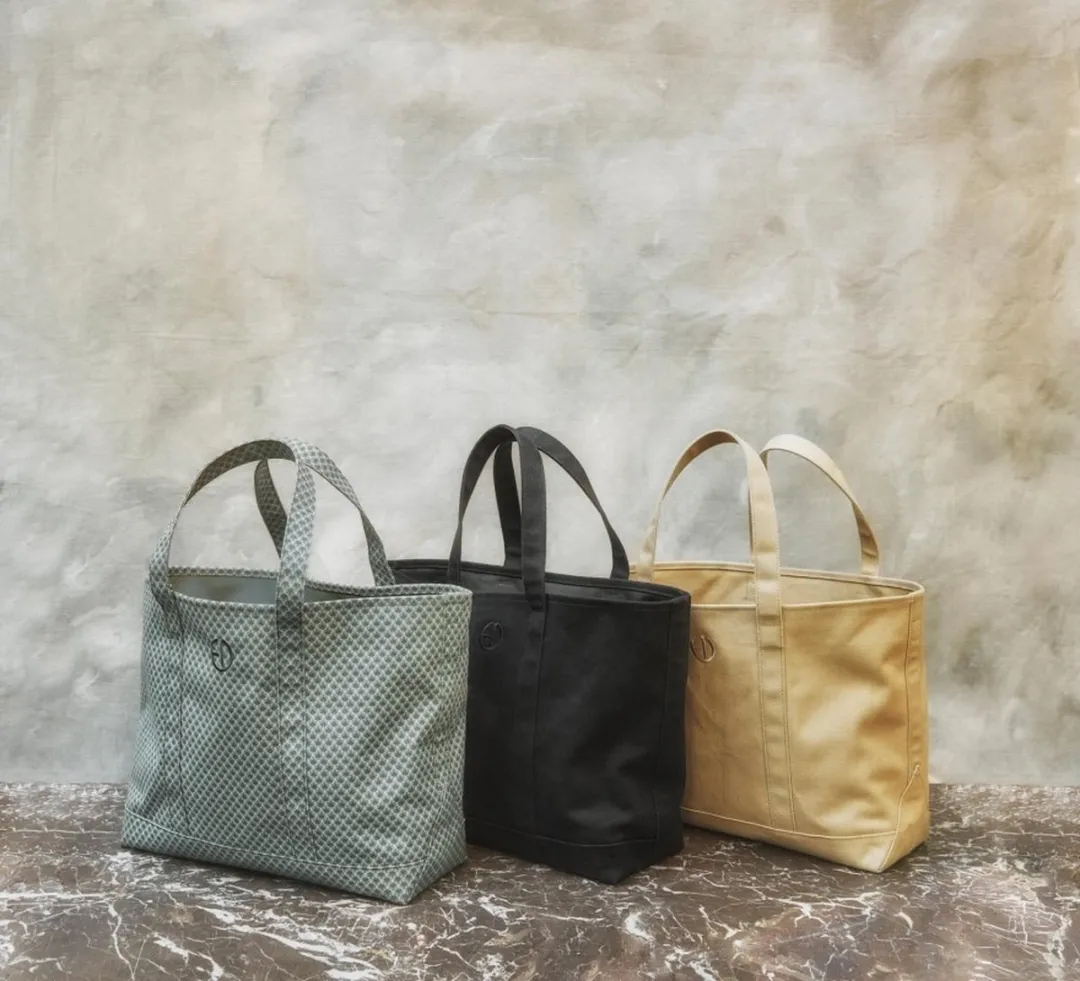 Elodie Canvas Tote Luiertas - Pure Khaki