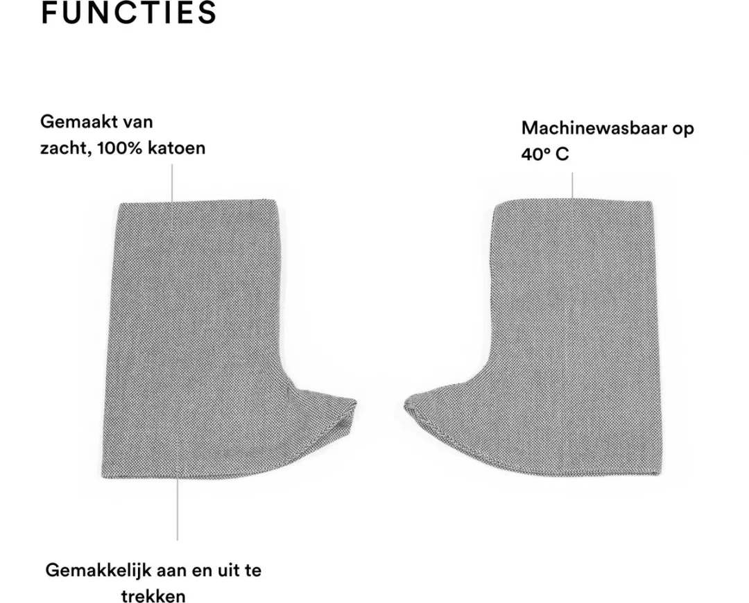 Stokke Limas Draagzakbeschermer - Grijs Gemêleerd